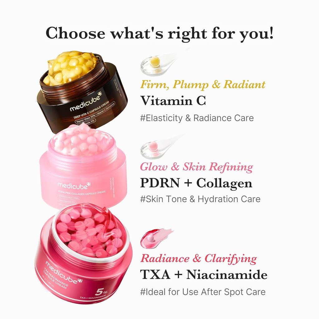 Capsule Cream with Salmon DNA PDRN Pink Collagen | 1.94 Oz